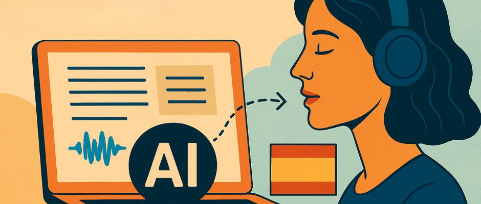 que es la traduccion y narracion con ia de audible