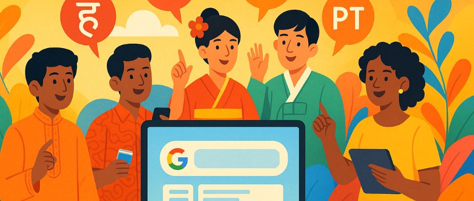 modo ia de google disponible en 5 nuevos idiomas
